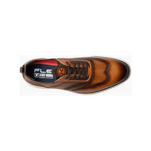 Stacy Adams Edgewood Wingtip Elastic Lace Up Sneakers Cognac 25690-221 image 6