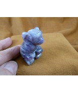 Y-MON-580) Purple Amethyst Crystal MONKEY APE gemstone monkeys STONE zoo... - €16,35 EUR