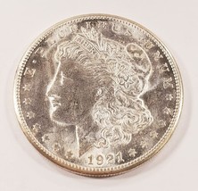 1921-S Plateado Morgan Dólar En Elección Bu Estado, Excelente Ojo Appeal - $128.68