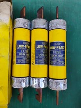Lot of 3 Bussmann LPS RK 125SP Current Limiting 600VAC 125Amp Dual Eleme... - $29.70