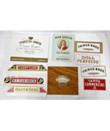 Lot 10 Antique Cigar Box Tobacco Labels Queen Seal US Club House Tampa C... - $14.36