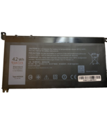 STANDARD RECHARGEABLE LI-ION BATTERY TYPE WDXOR 11.4V 42Wh - $13.26 CAD