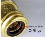 (10) O-RING KITS FOR REGO LPG MALE CONNECTOR 7141M, PROPANE CYLINDERS, F... - $11.58