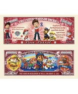 ✅ Paw Patrol Collectible 50 Pack Play Money Novelty Set 1 Million Dollar... - £14.55 GBP