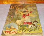 Antique Victorian Children&#39;s Linen Book Goody Two Shoes 1888 Mcloughlin - $59.95