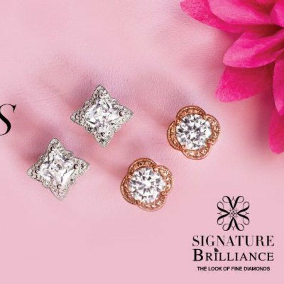 Picture Perfect Cubic Zirconia Studs - $20.00