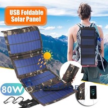 Portable Power Station Solar Generator Panel Power Bank Outlet Camping E... - £37.73 GBP