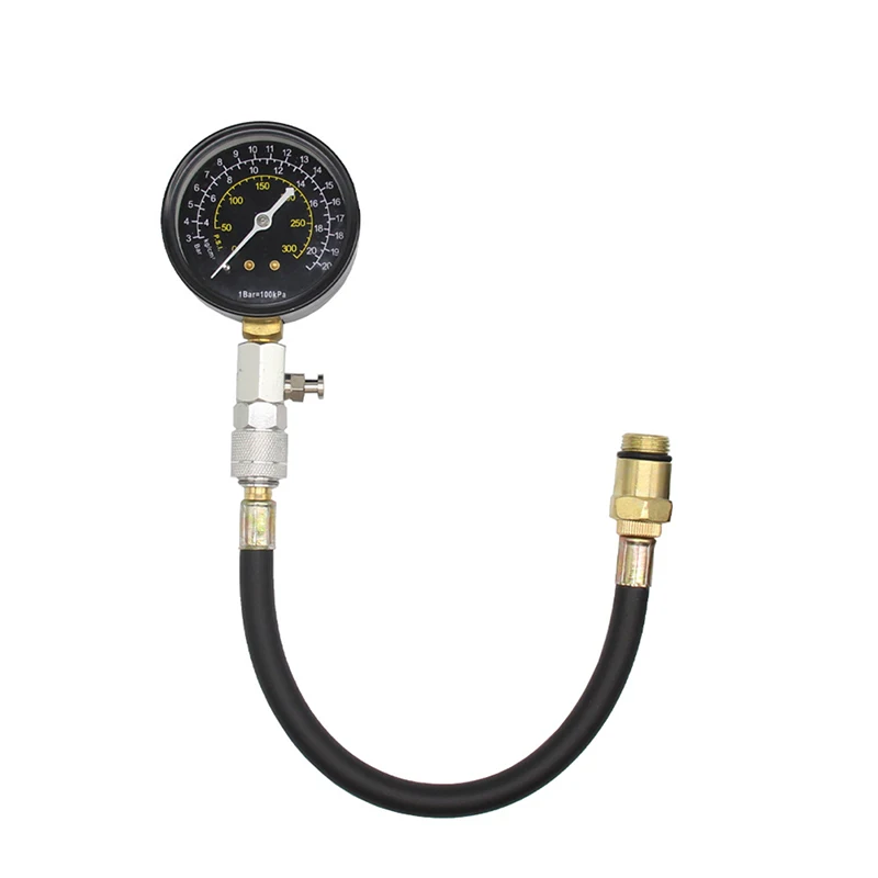 Engine Cylinder Compression Tester Testing Gauge Auto Check Test Repair Tools Ki - £87.75 GBP