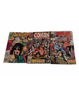 Marvel Comics Lot Of 9 Miscellaneous Comics - Conan, X Men, Avengers, Etc.  - $18.40