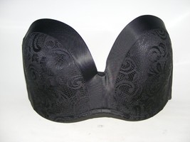 DELIMIRA 38DD Black Women&#39;s Lined Lift Great Support Lace Strapless Bra ... - $25.19