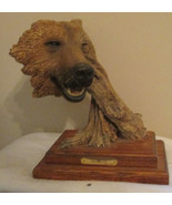 Mill Creek Studios Bear Silvertip Sculpture RARE Signed by Stephen Herre... - £335.36 GBP