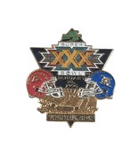 Super Bowl XXX 30 Vintage 1996 Lapel Pin Sun Devil Stadium Arizona AFC NFC - £11.24 GBP