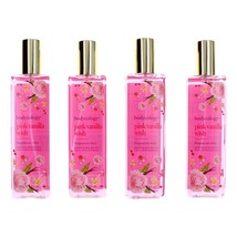 Pink Vanilla Wish by Bodycology, 4 Pack 8 oz Fragrance Mist -Women - £24.64 GBP