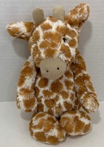 Jellycat Bashful Giraffe Plush Stuffed Animal soft sitting medium - $8.90