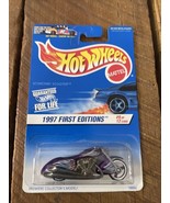 Hot Wheels 1997 First Editions Scorchin&#39; Scooter Motorcycle Collectors #... - $56.26 MXN