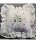 Creative Circle 2413 Sugar Plum Dreams Pillow Cover Beaded Embroidery Ki... - £9.97 GBP