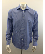 Michael Kors Men&#39;s  LG 16  34/35  Blue Long  Sleeve  Dress  Shirt   - £10.08 GBP