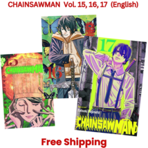 Chainsaw Man (Vol. 15, 16, 17) Manga Loose Set English Comic Series Free... - $1,086.59 MXN