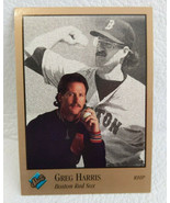 1992 Leaf Studio Baseball Card #133 Greg Harris Boston Red Sox - £0.77 GBP