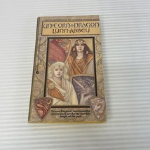 Unicorn and Dragon Fantasy Paperback Book by Lynn Abbey from Avon Books 1988 - £10.97 GBP