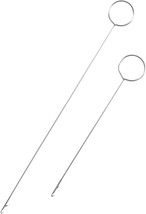 2 PCS Loop Turner Hook with Latch 10.4&quot; 7&quot; Stainless Steel Sewing Loop T... - $289.68 MXN