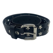 Hot Topic Star Studded Leather Belt, Sz 38 - $25.00