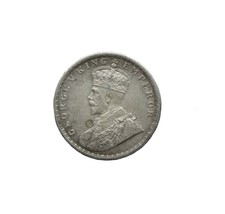 Pure Argent George V King Empereur Un Roupie Inde 1913 Vieux Pièce de Mo... - $142.55