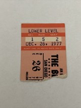 Vintage 12/26/1977 The Beach Boys Ticket Stub - San Diego, Ca Sports Arena - £20.29 GBP