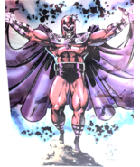X- men series 2 1993 Holofoil Hologram 3set of Magneto Storm Cable Tradi... - $14.50