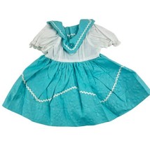 Vintage PREMIER Togs Baby Doll Party Dress Blue 22” Clothing 1960’s - £12.51 GBP