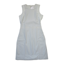 NWT Helmut Lang Compress Twill in Prism Gray Cutout Back Sheath Dress 6 ... - £77.54 GBP
