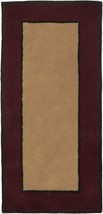 Rectangular Berry Wool Hearth Rug By Minuteman International Contemporary Ii. - £84.57 GBP