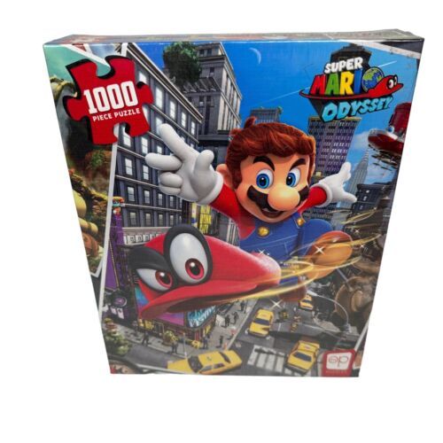Super Mario Odyssey Nintendo Snapshots 1000 Piece Premium Puzzle 2018 USAOPOLY - $17.82