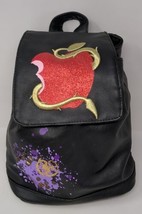 Disney Store Evil Queen Backpack Snow White Villain Poison Apple Faux Le... - $48.50