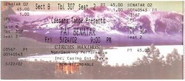 Pat Benatar Ticket Stub May 24 2002 Lake Tahoe Nevada - $14.84