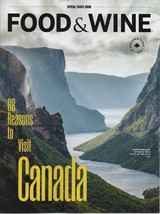 Food &amp; Wine Special Travel Guide Canada Toronto Quebec Montreal Nanaimo ... - $19.99