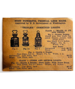 1917 Triplex Stern And Anchor Lights Advertisement Chas Miller Automobil... - $19.99