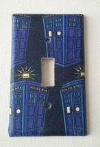 Phone Booth Light Switch Cover Plate Old Fashioned British Booth - £8.35 GBP