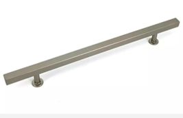 Cabinet pull Brainerd 224mm Square Bar Pull Stainless Steel P37260W-SS-CP NEW - $6.89