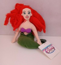 New Disney Store Exclusive Little Mermaid 8&quot;  Mini Bean Bag Plush - £9.87 GBP