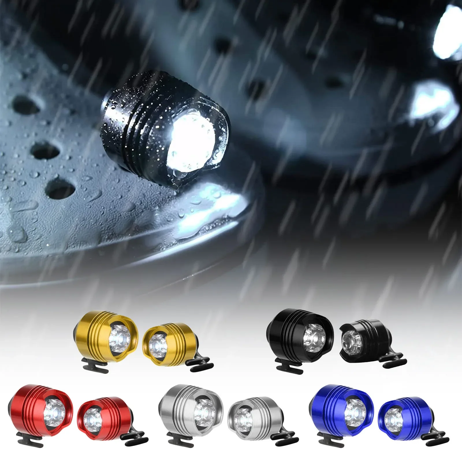 Portable Headlights for Crocs LED Light for Crocs IPX5 Waterproof Shoes Lights - £11.04 GBP
