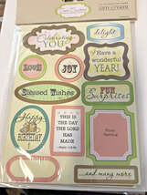 Birthday Creative Magnet Stickers (assorted), New #Gftshp-48 - $4.62 CAD