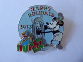 Disney Trading Pin 99181 Cast Member - Happy Holidays 2013 Steamboat Willie - £25.85 GBP