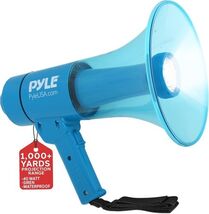 Pyle PMP67WLTB 40W Portable Megaphone Bullhorn and Flashlight With Siren - $107.09