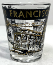 San Francisco - Shot Glass - 2 1/4&quot; Tall - Golden Gate Bridge, Cable Car... - £7.90 GBP