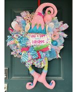 Candyland Wreath, Elf Wreath, Christmas Wreath, whimsical wreath, Whimsi... - $3,713.38 MXN