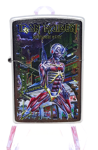 Iron Maiden Maiden Somewhere In Time Authentic Zippo Lighter Street Chrome - £26.37 GBP