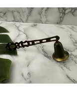 Vintage 80s Brass Candle Snuffer Small Metal Cottage Home Decor - $296.93 MXN