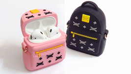  Novelty (Ladies Backpack Handbag) Airpod (2nd Gen) Silicon Protective Case - £15.65 GBP