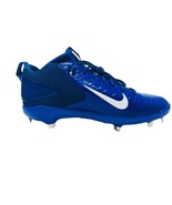 Excellent Nike Trout 3 Pro Blue Baseball Cleat Max Air Shoes Men’s Size 7.5 - £31.14 GBP